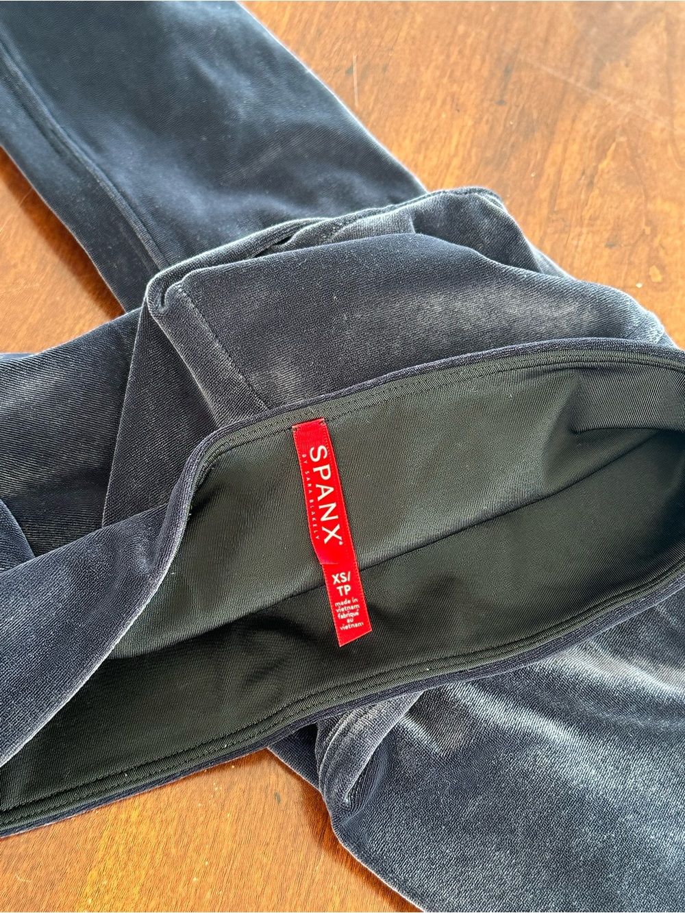 SPANX velvet leggings
